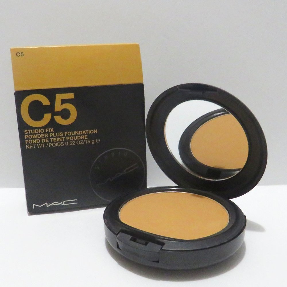 MAC STUDIO FIX POWDER PLUS FOUNDATION C5 0.52 OZ